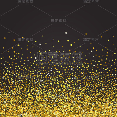 随机流星的抽象图案