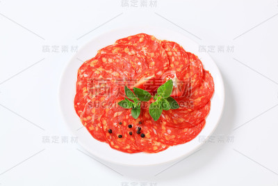 几片意大利腊肠