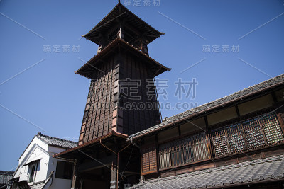 《Tokino Kane(川越钟楼)》(Tokino Kane，川越钟楼)，日本川越老城