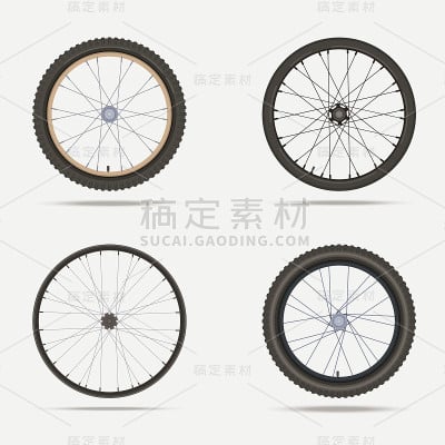 自行车轮子和轮胎