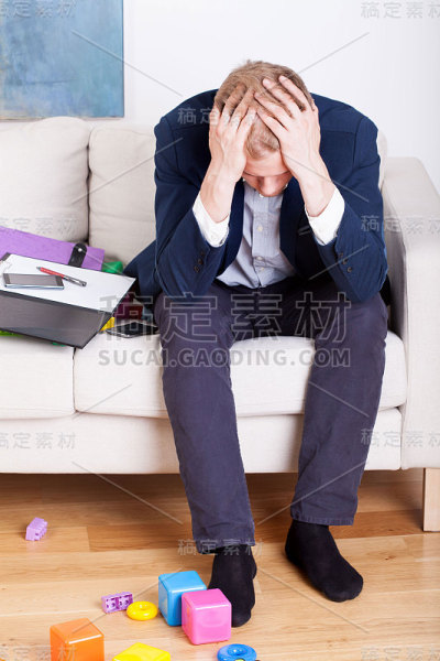 厌倦生活的商人