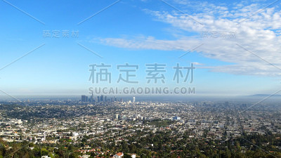 洛杉矶的全景