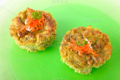 蔬菜松饼