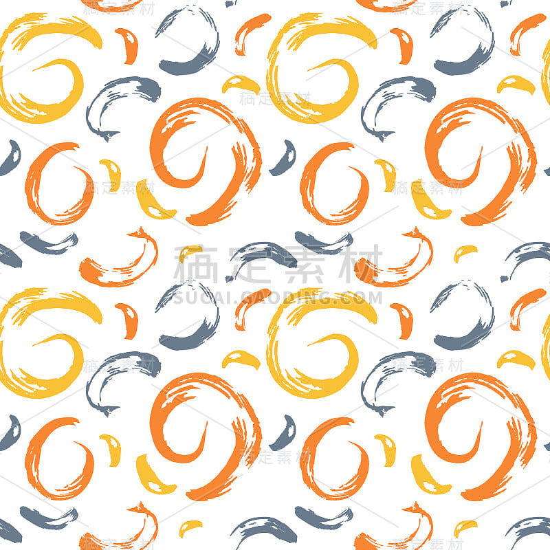 Vector seamless pattern. Abstract background with 