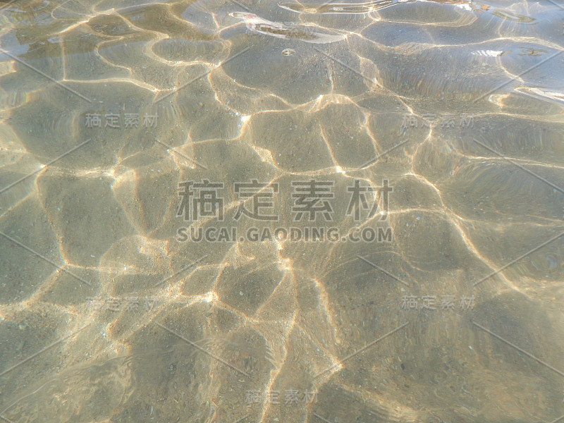 埃及红海海水的质地