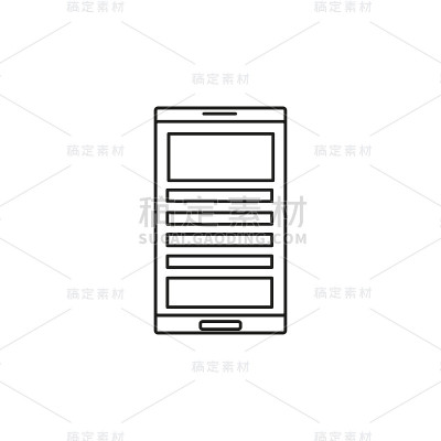 智能手机应用程序图标