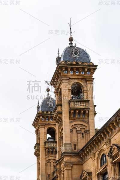 西班牙巴斯克郡圣塞巴斯蒂安市政厅。