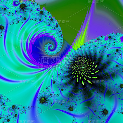 3 d超现实的插图。