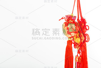 中国新年的装饰“福”字意味着好运