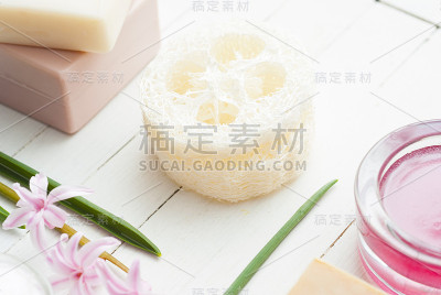 化妆品和风信子