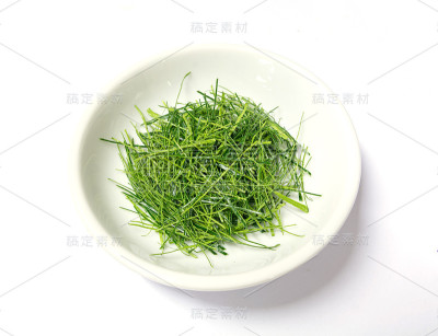 切成条青柠叶
