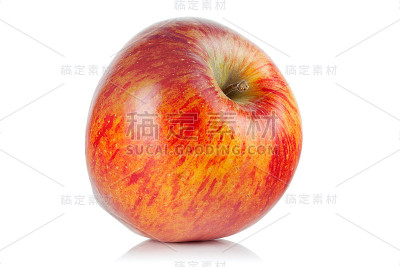 成熟的红苹果
