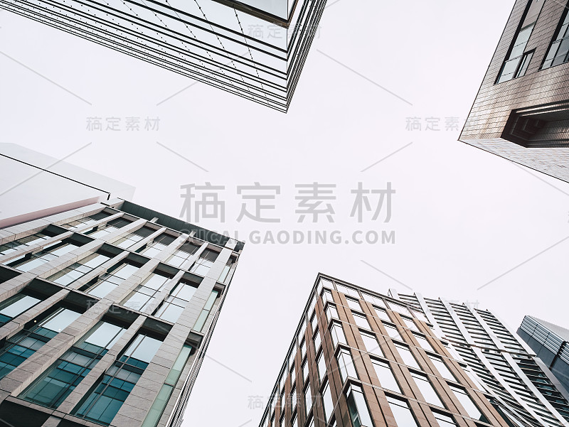 现代建筑建筑外景商业中心