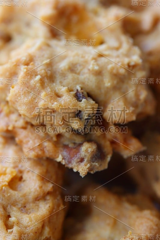 最后是蔓越莓燕麦饼干