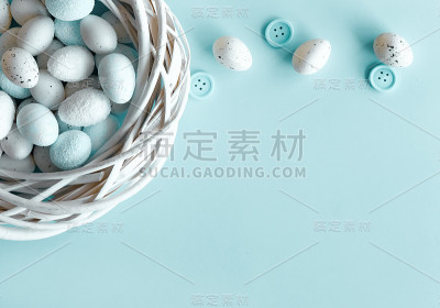 创造性的复活节布局。