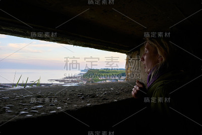 法国诺曼底的第二次世界大战地堡
