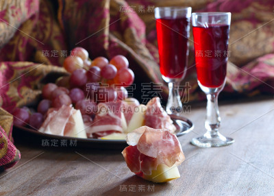 西班牙火腿加甜瓜