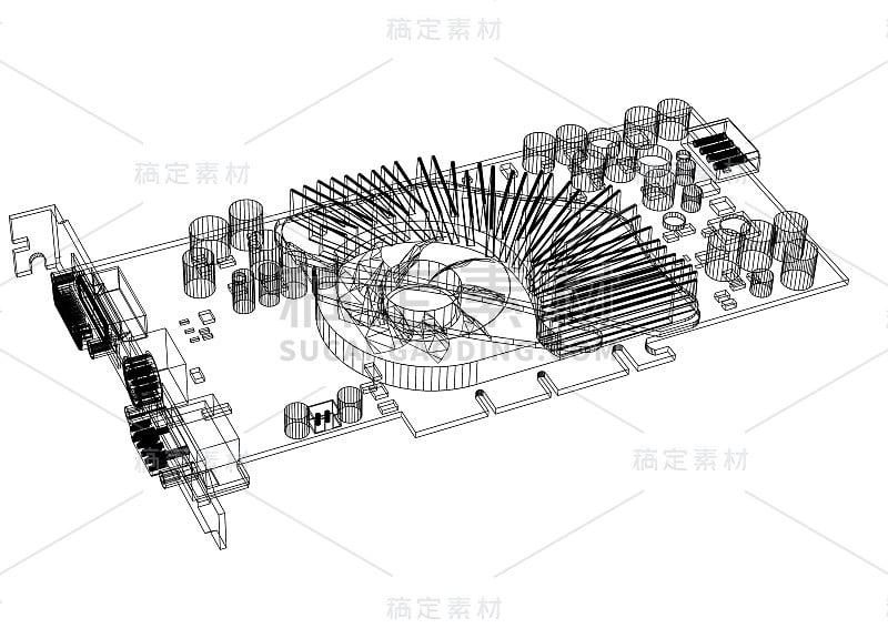 计算机显卡蓝图