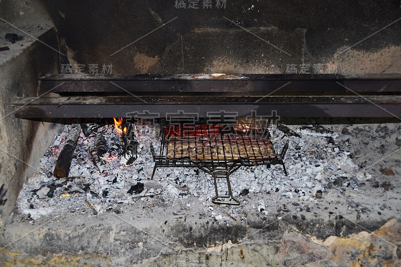 猪肉烧烤用猪肉制品做成的烧烤肉