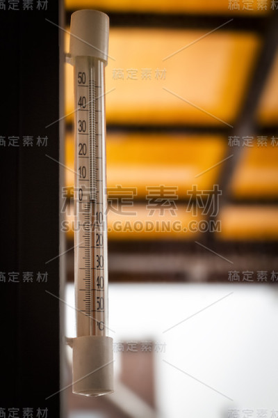 户外窗口温度计
