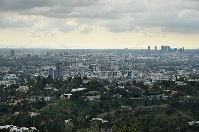 City view of Los Angeles