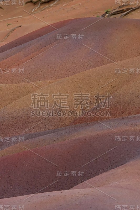 Chamarel七色地球地质公园，毛里求斯，印度洋，非洲