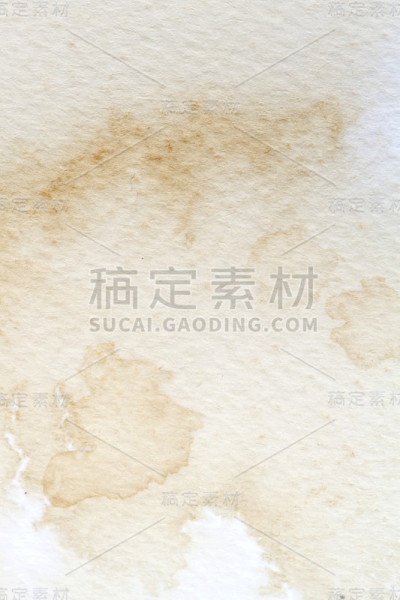 白色的黄色染色纸。旧复古的字母纹理。