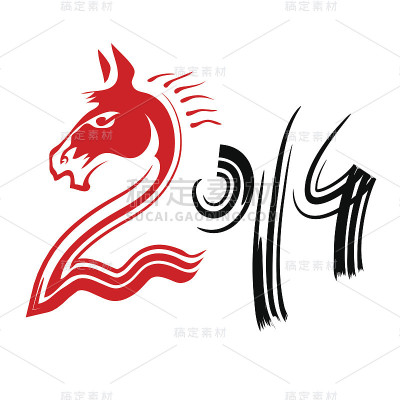 红马图标