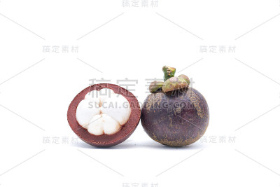 新鲜甘甜的山竹果