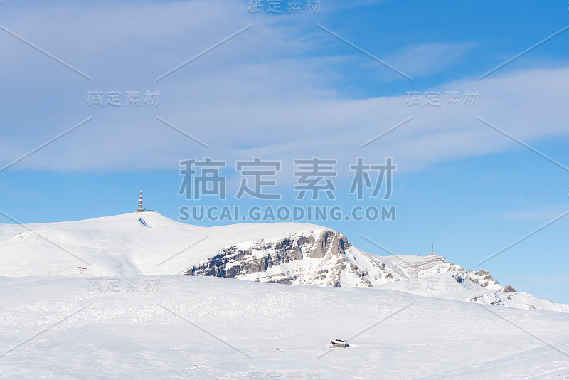 冬季滑雪胜地