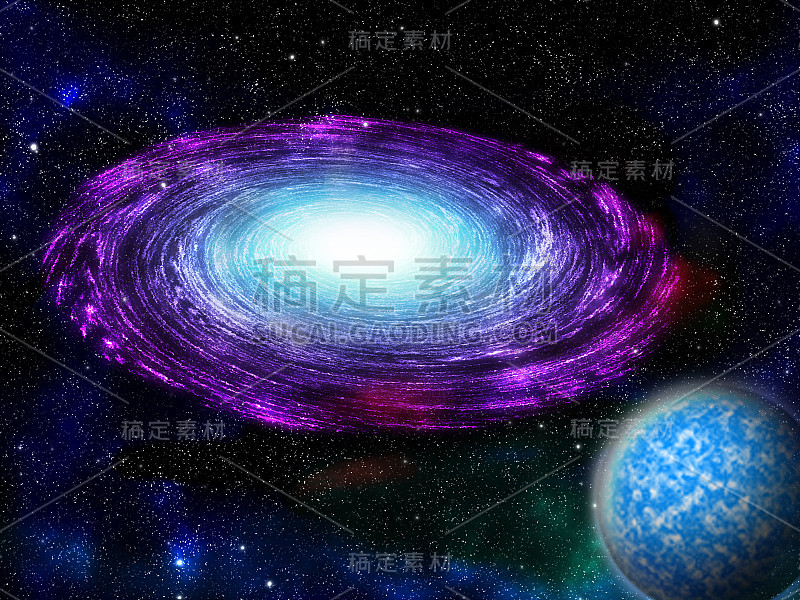 背景星系元素