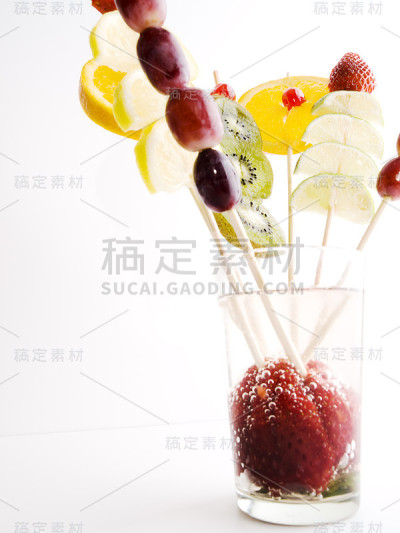 玻璃的水果