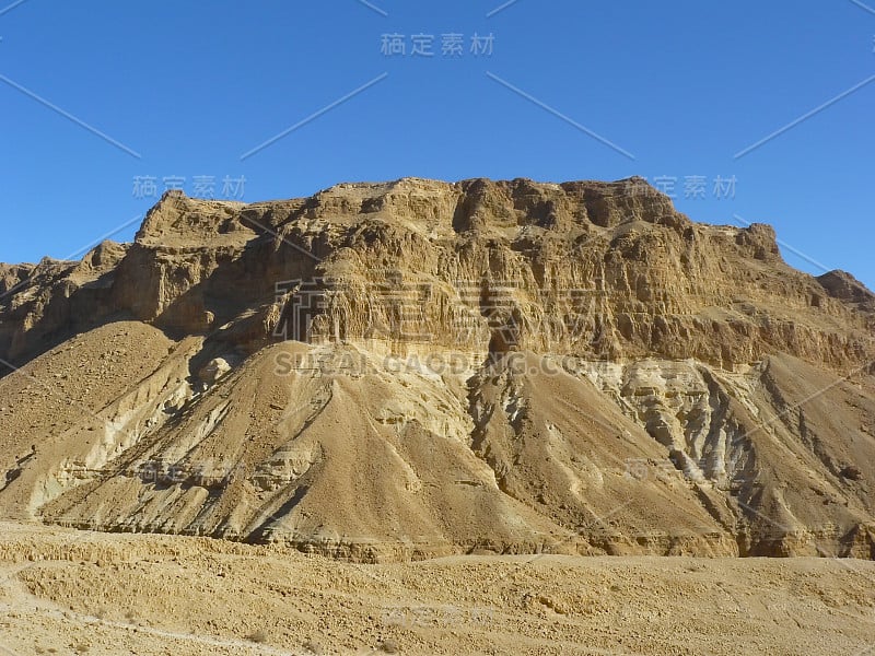 Wadi Zeelim。朱迪亚沙漠