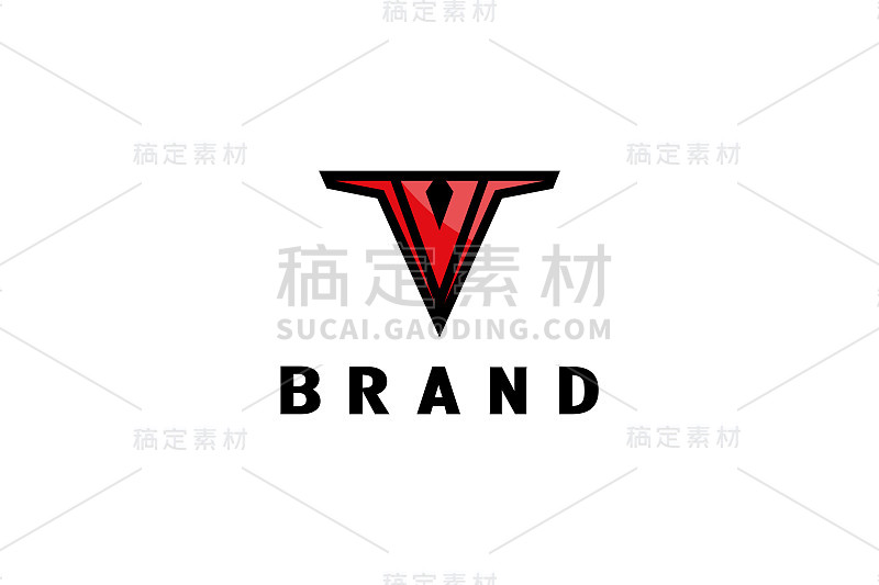 字母V公司标志