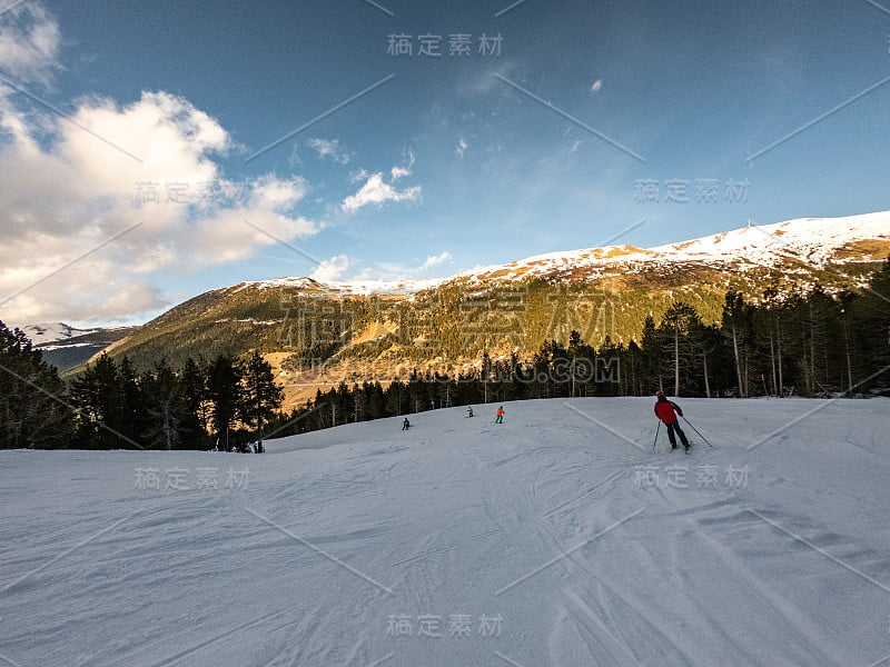 安道尔格兰德瓦利拉滑雪站