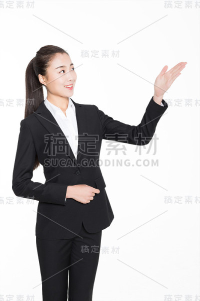 中国美丽的商业女性，亚洲
