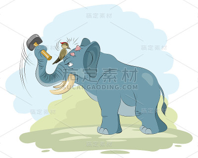 动物的有趣场景