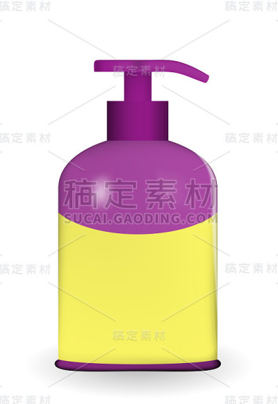 布局jars填充在白色背景上。矢量图