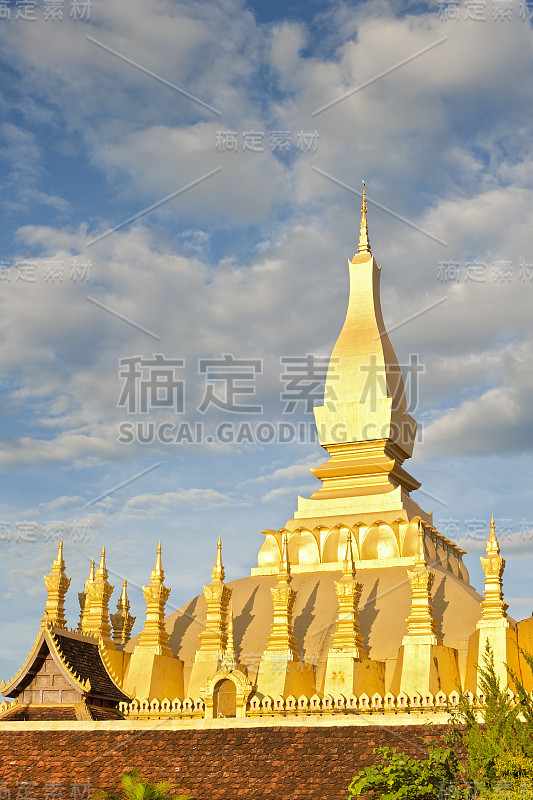 Pha That Luang &#8211;& # 8220;金色佛塔# 8221;在老挝