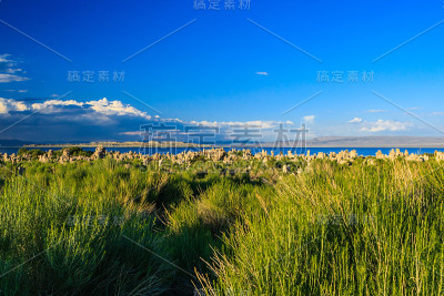 莫诺湖景观，加利福尼亚，美国。