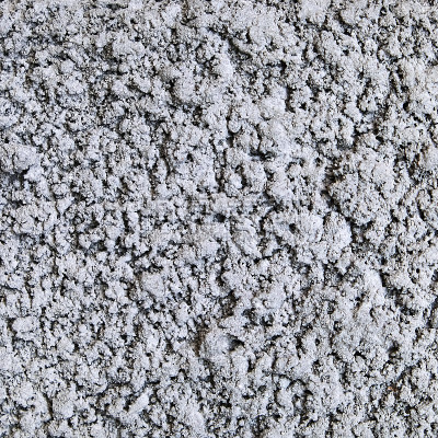 灰色混凝土切屑表面。