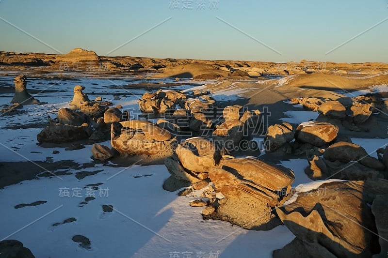 比斯提荒地，德纳津荒野地区，新墨西哥州，美国