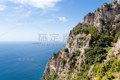 阿玛海岸,意大利。