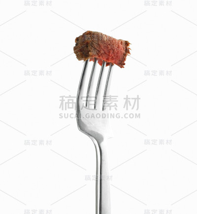 牛排上叉