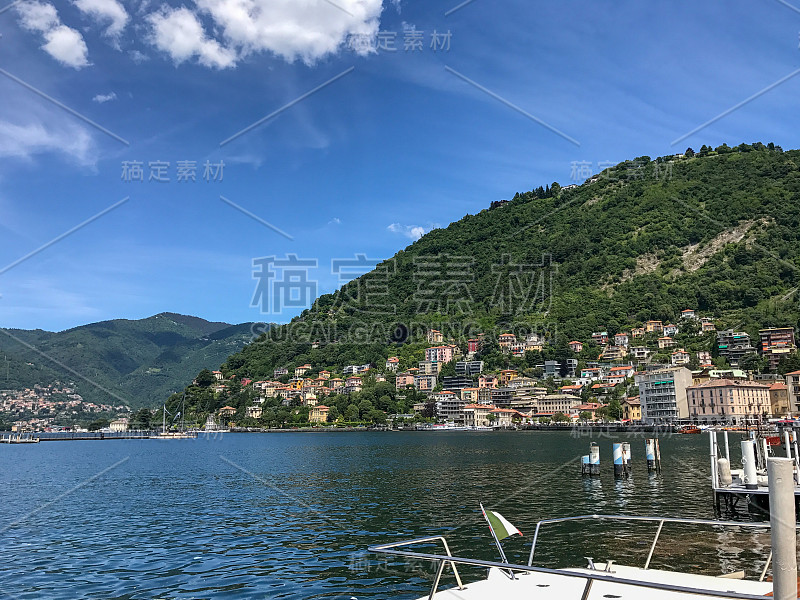 科莫湖，意大利-美丽的意大利风景-桌面壁纸-旅游在意大利