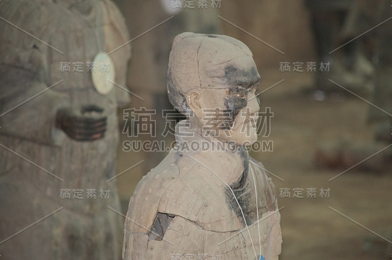 兵马俑的士兵