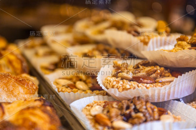 在贝加莫美味的甜饼干