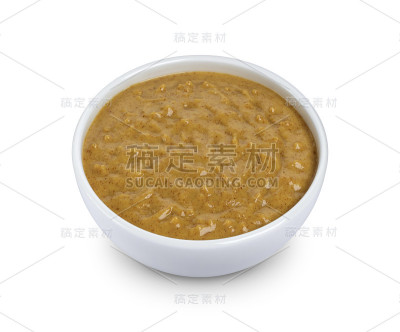 芥菜孤立在白色背景