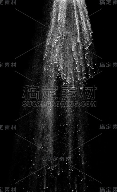 粉尘粉面粉背景爆炸