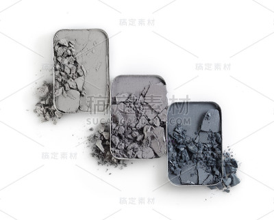 灰色的眼影